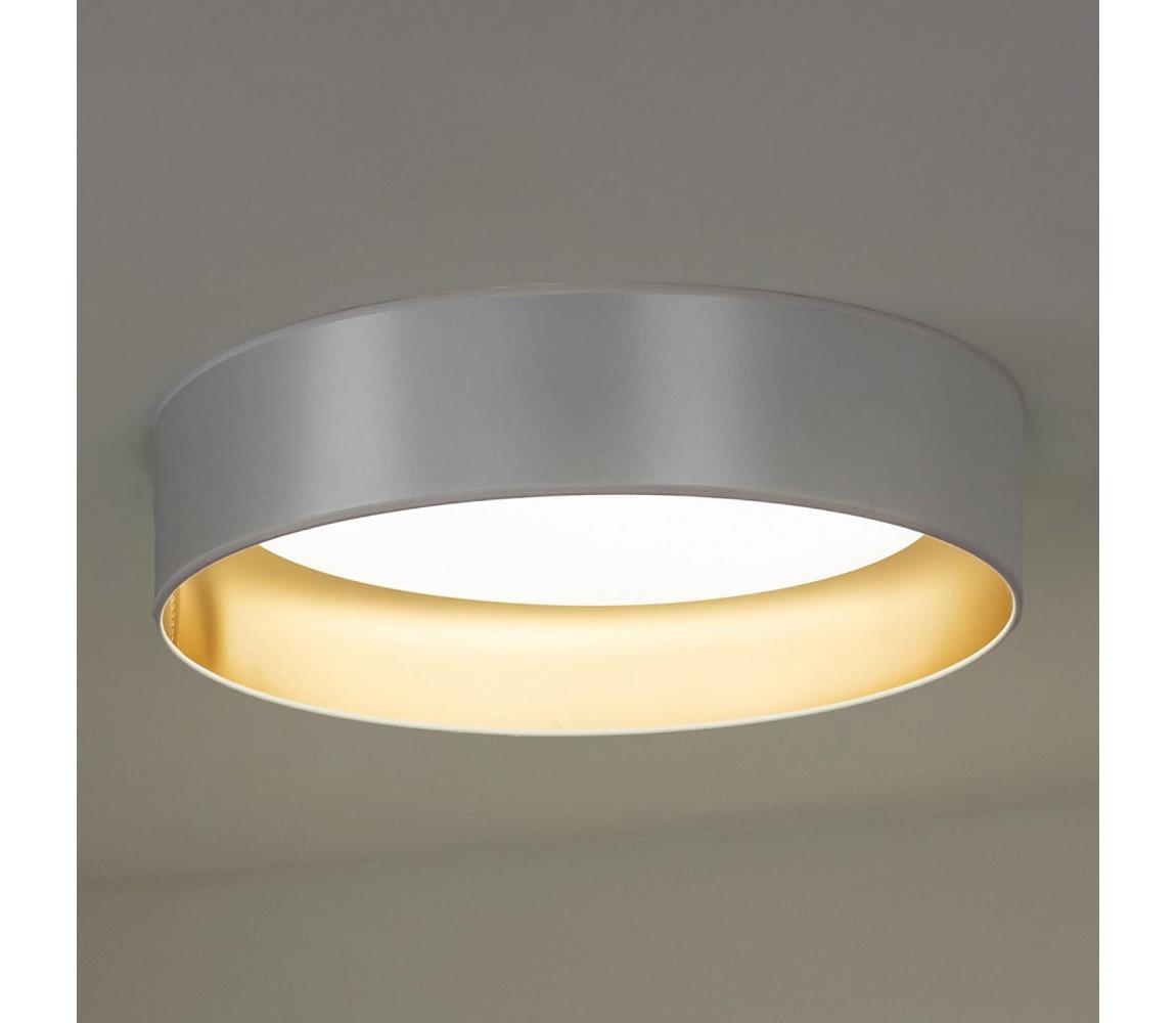 - LED Plafon ROLLER LED/24W/230V śr. 45 cm srebrny/złoty