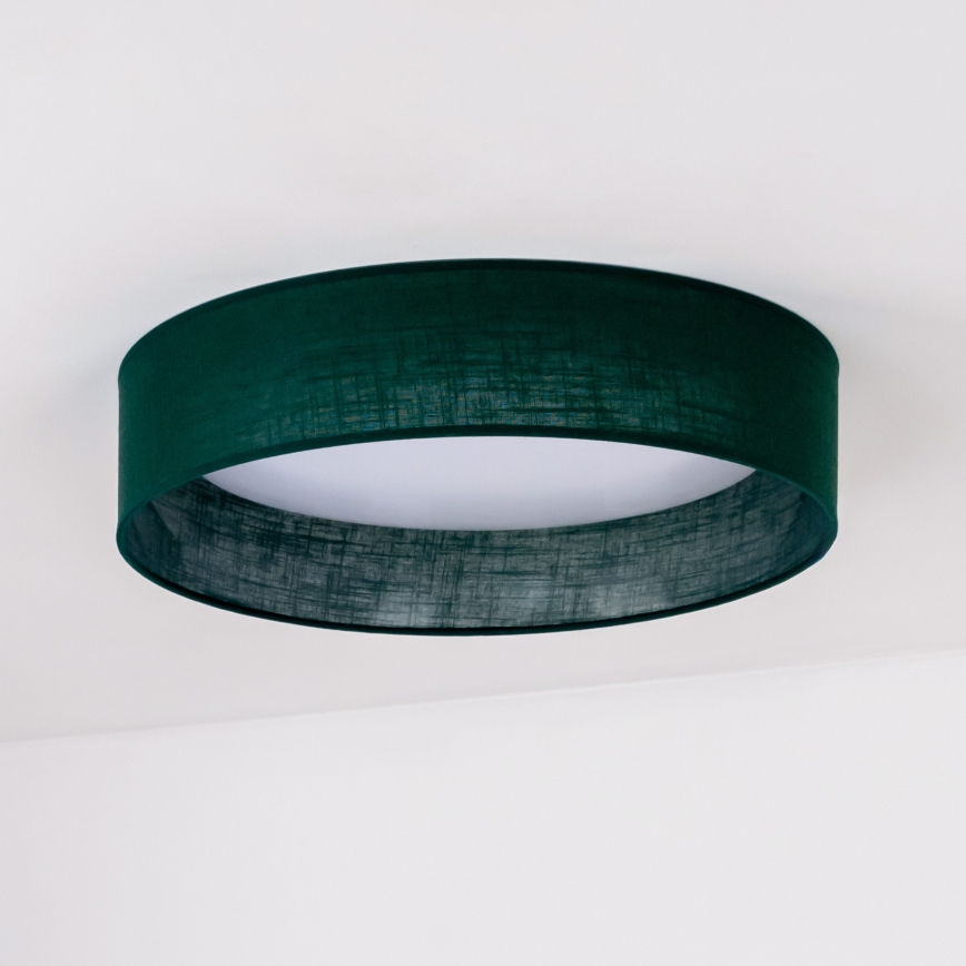 Duolla - LED Plafon ROLLER LED/24W/230V śr. 45 cm zielony