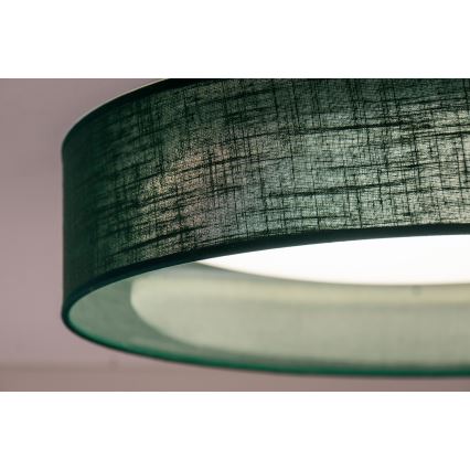 Duolla - LED Plafon ROLLER LED/24W/230V śr. 45 cm zielony