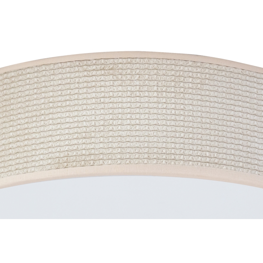 Duolla - LED Lampa sufitowa CORTINA LED/26W/230V śr. 30 cm 4000K beżowa