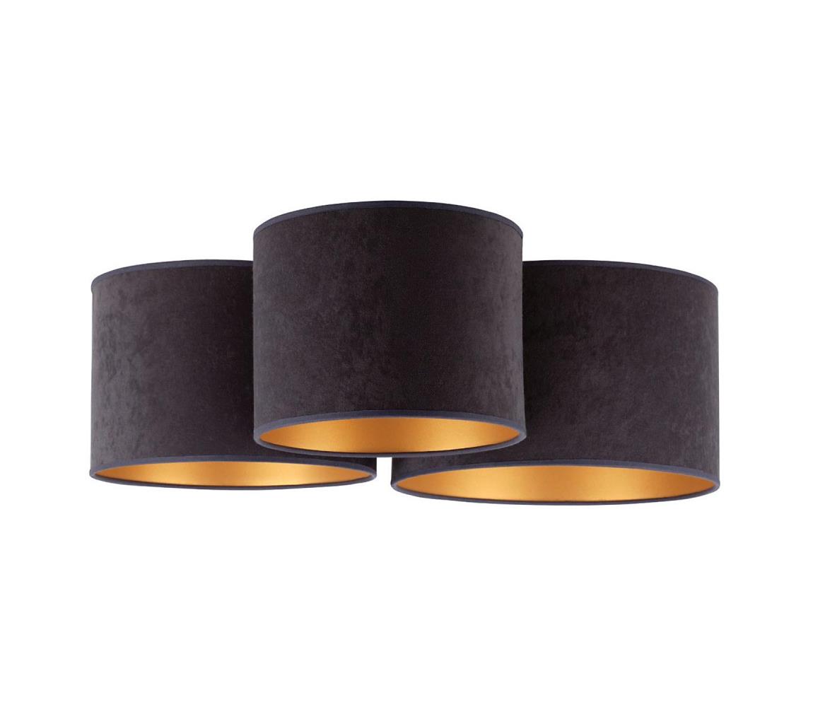 - Plafon ROLLER TRIO 3xE27/60W/230V antracyt