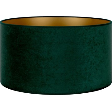 Duolla - Uniwersalny klosz VELVET E27 śr. 35 cm zielono-złoty
