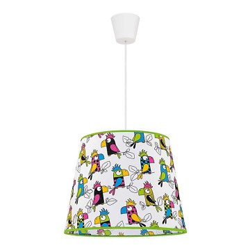 Duolla - Żyrandol dziecięcy na lince ARA 1xE27/40W/230V śr. 38 cm