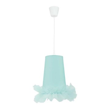 Duolla - Żyrandol dziecięcy na lince BALLET 1xE27/40W/230V śr. 21 cm niebieski