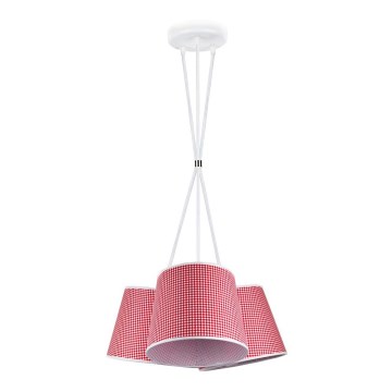 Duolla - Żyrandol na drążku ROSSA 3xE27/40W/230V śr. 40 cm