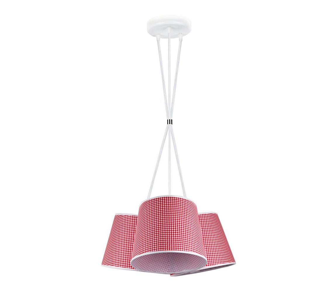 - Żyrandol na drążku ROSSA 3xE27/40W/230V śr. 40 cm