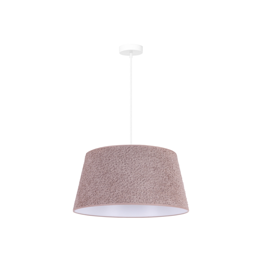 Duolla - Żyrandol na lince BOUCLE 1xE27/15W/230V śr. 50 cm brązowy