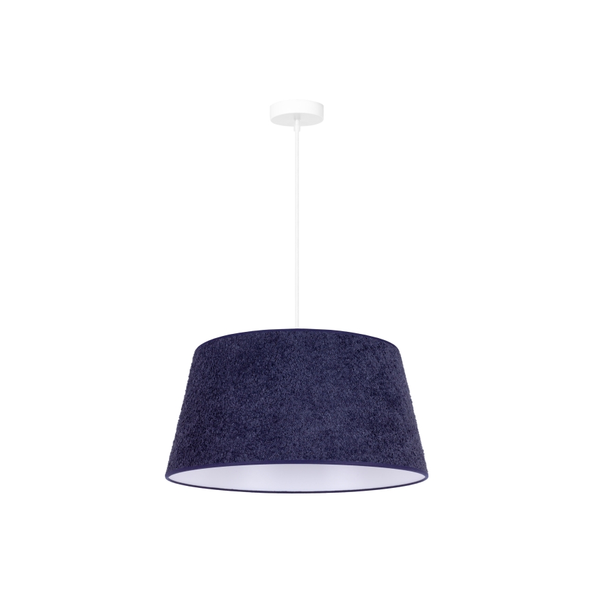 Duolla - Żyrandol na lince BOUCLE 1xE27/15W/230V śr. 50 cm niebieski