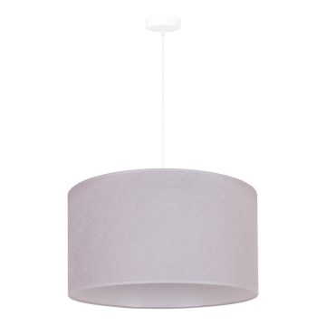 Duolla - Żyrandol na lince BRISTOL 1xE27/40W/230V śr. 45 cm szary