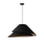 Duolla - Żyrandol na lince COCO 1xE27/40W/230V śr. 50 cm czarny