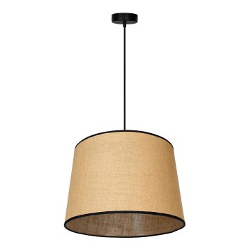 Duolla - Żyrandol na lince CONE 1xE27/15W/230V śr. 40 cm brązowy/czarny