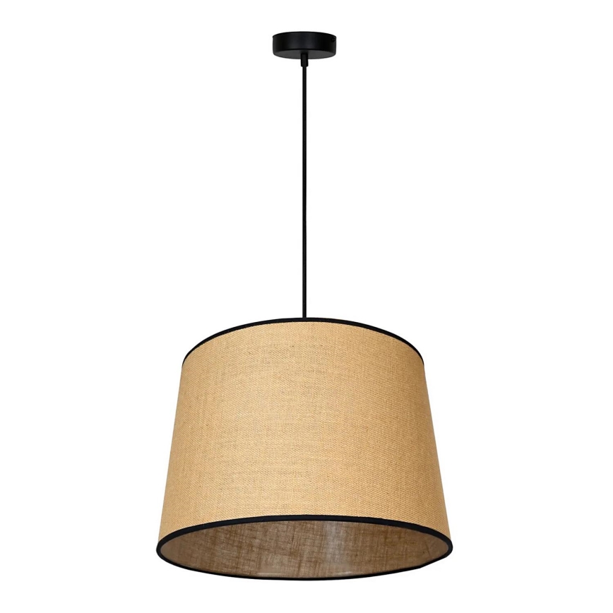 Duolla - Żyrandol na lince CONE 1xE27/15W/230V śr. 40 cm brązowy/czarny
