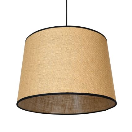 Duolla - Żyrandol na lince CONE 1xE27/15W/230V śr. 40 cm brązowy/czarny