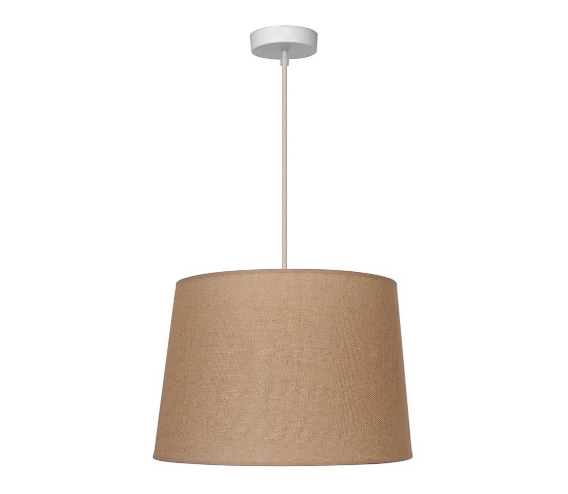 - Żyrandol na lince CONE 1xE27/15W/230V śr. 40 cm brązowy