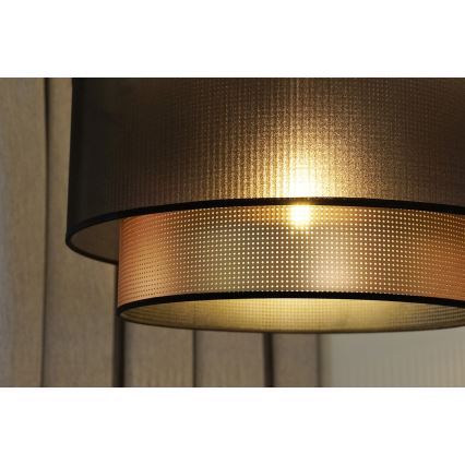 Duolla - Żyrandol na lince COPPER SHINY 1xE27/15W/230V śr. 45 cm brązowy/miedziany