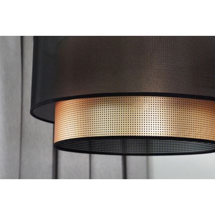 Duolla - Żyrandol na lince COPPER SHINY 1xE27/15W/230V śr. 45 cm brązowy/miedziany