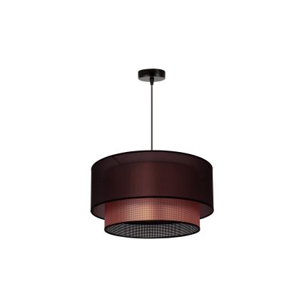 Duolla - Żyrandol na lince COPPER SHINY 1xE27/15W/230V śr. 45 cm brązowy/miedziany