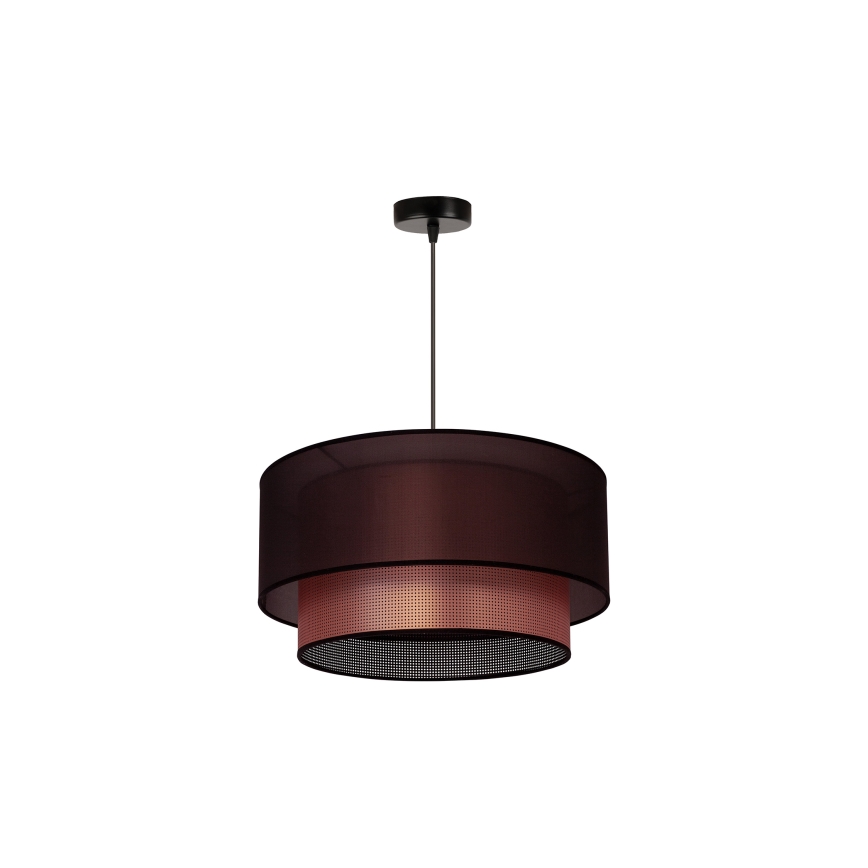 Duolla - Żyrandol na lince COPPER SHINY 1xE27/15W/230V śr. 45 cm brązowy/miedziany