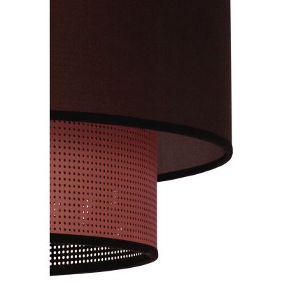 Duolla - Żyrandol na lince COPPER SHINY 1xE27/15W/230V śr. 45 cm brązowy/miedziany