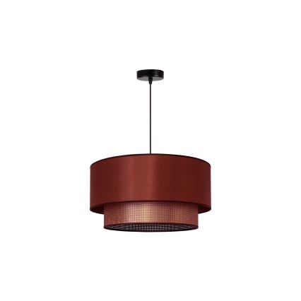 Duolla - Żyrandol na lince COPPER SHINY 1xE27/15W/230V śr. 45 cm miedziany