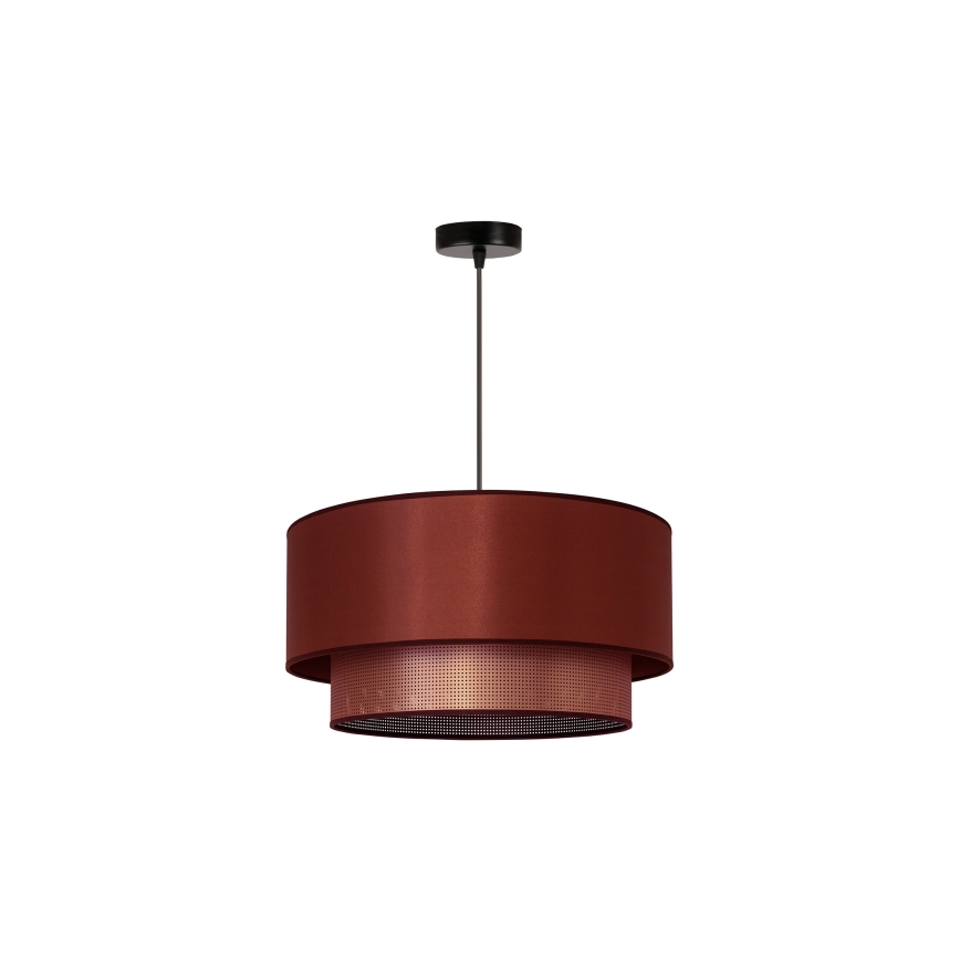 Duolla - Żyrandol na lince COPPER SHINY 1xE27/15W/230V śr. 45 cm miedziany