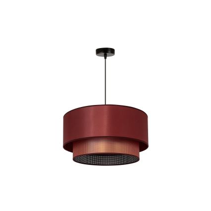 Duolla - Żyrandol na lince COPPER SHINY 1xE27/15W/230V śr. 45 cm miedziany