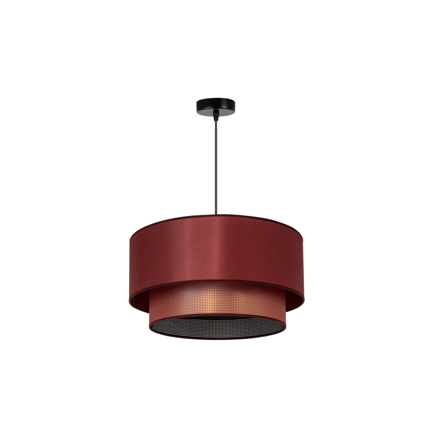 Duolla - Żyrandol na lince COPPER SHINY 1xE27/15W/230V śr. 45 cm miedziany