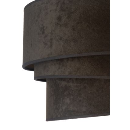 Duolla - Żyrandol na lince DEVON 1xE27/40W/230V śr. 45 cm czarny/złoty
