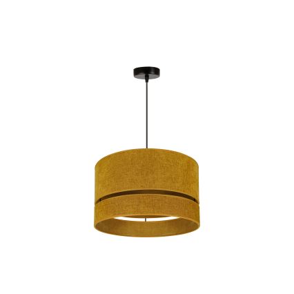 Duolla - Żyrandol na lince DOUBLE 1xE27/15W/230V śr. 40 cm pomarańczowy