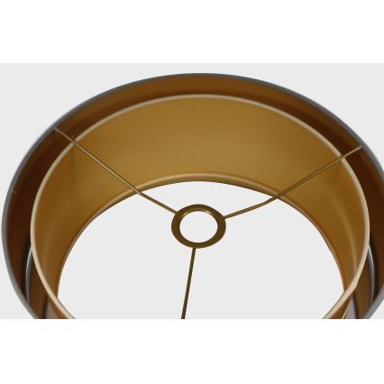 Duolla - Żyrandol na lince DUO 1xE27/15W/230V śr. 40 cm szary