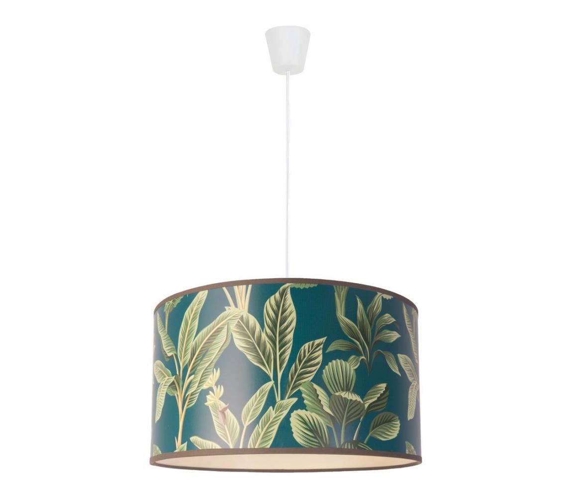 - Żyrandol na lince GOLD LEAVES 1xE27/15W/230V śr. 35 cm