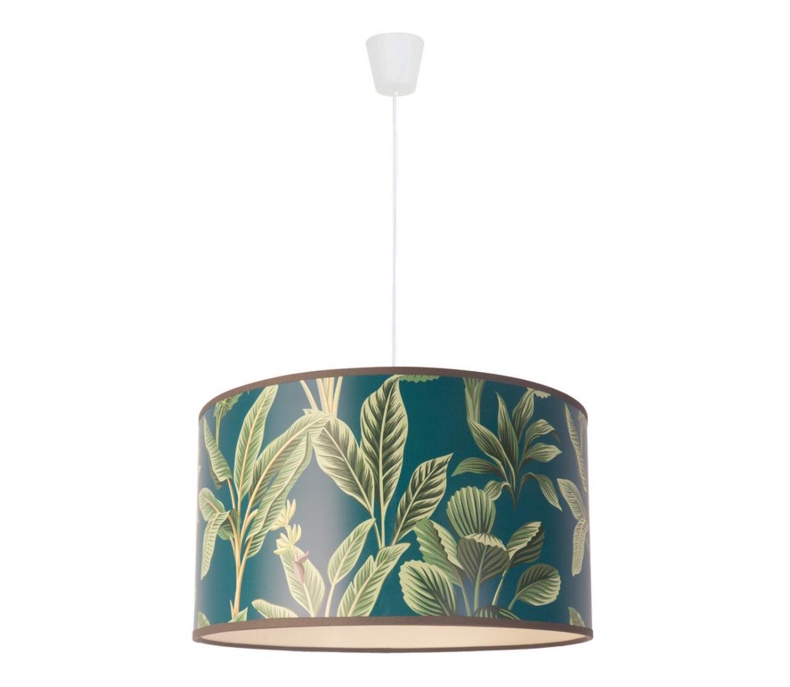 - Żyrandol na lince GOLD LEAVES 1xE27/15W/230V śr. 40 cm