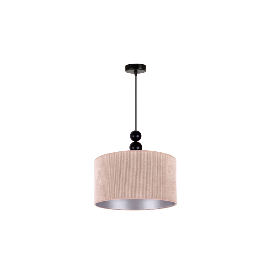 Duolla - Żyrandol na lince LYON 1xE27/15W/230V śr. 40 cm beżowy
