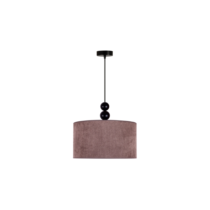 Duolla - Żyrandol na lince LYON 1xE27/15W/230V śr. 40 cm brązowy