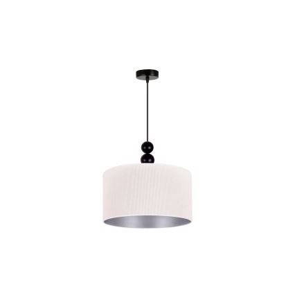 Duolla - Żyrandol na lince LYON 1xE27/15W/230V śr. 40 cm kremowy