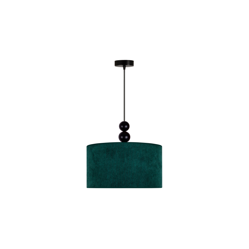 Duolla - Żyrandol na lince LYON 1xE27/15W/230V śr. 40 cm zielony