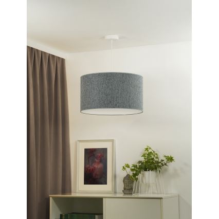 Duolla - Żyrandol na lince ROLLER ECO RECYCLING 1xE27/15W/230V śr. 45 cm zielony