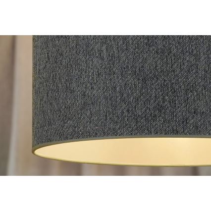 Duolla - Żyrandol na lince ROLLER ECO RECYCLING 1xE27/15W/230V śr. 45 cm zielony