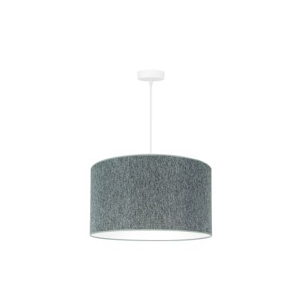 Duolla - Żyrandol na lince ROLLER ECO RECYCLING 1xE27/15W/230V śr. 45 cm zielony