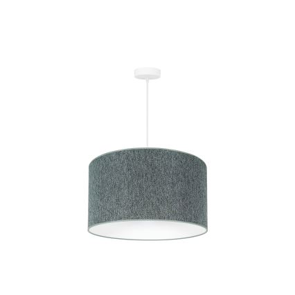 Duolla - Żyrandol na lince ROLLER ECO RECYCLING 1xE27/15W/230V śr. 45 cm zielony