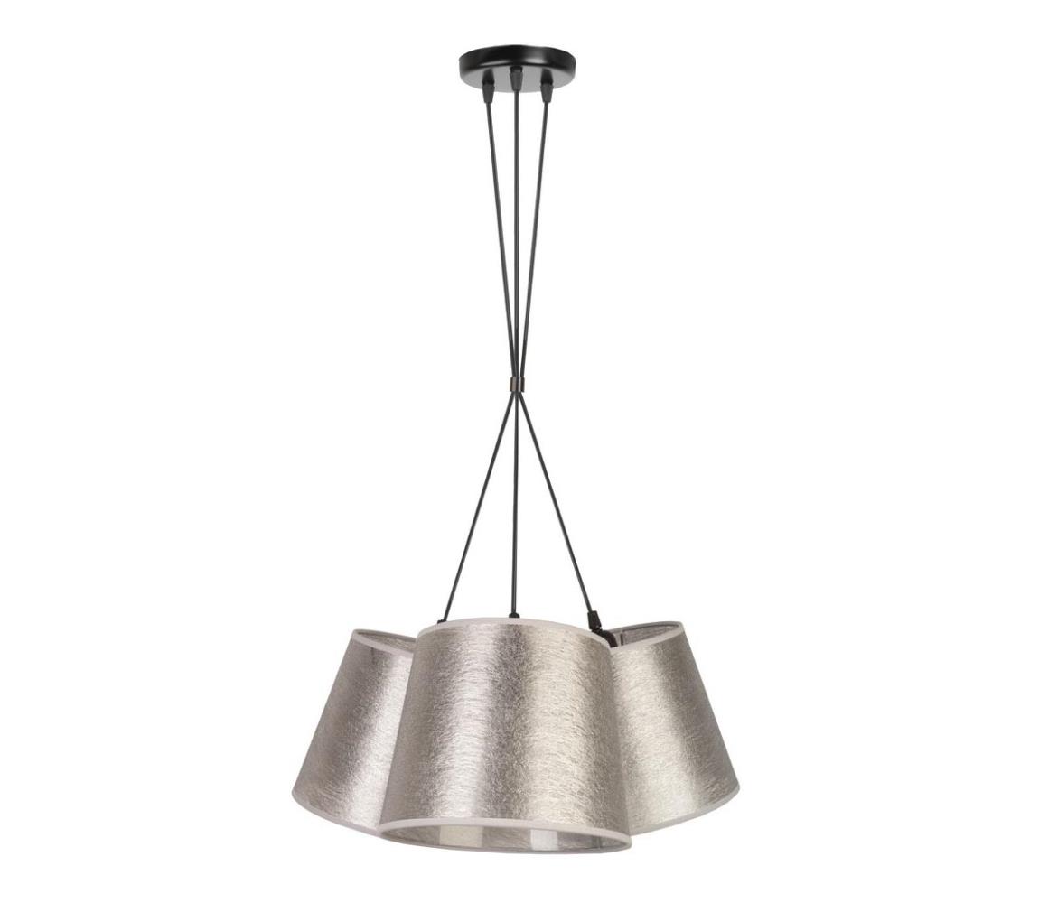 - Żyrandol na lince ROSSA 3xE27/40W/230V srebrny