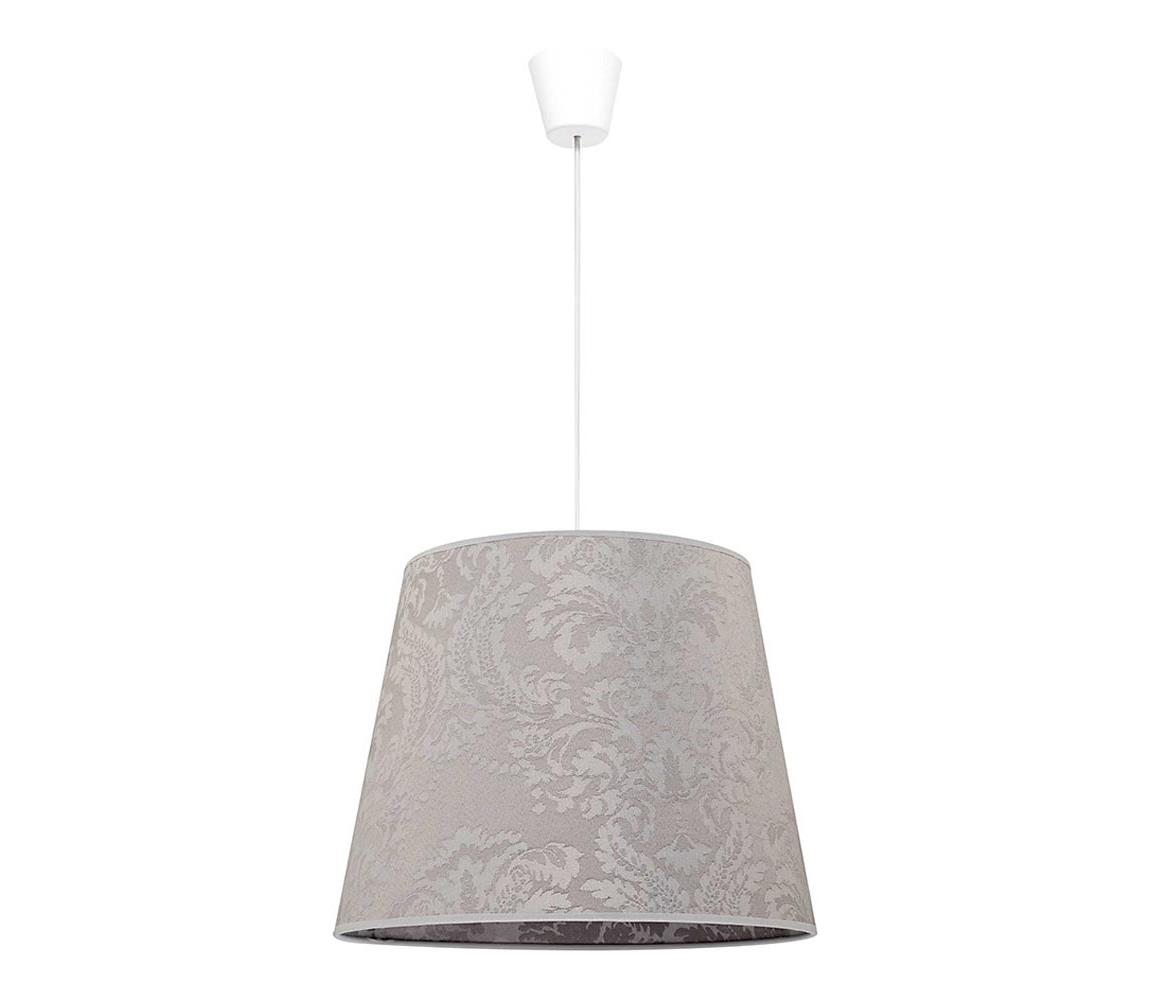 - Żyrandol na lince SOPRANO 1xE27/40W/230V śr. 38 cm srebrny