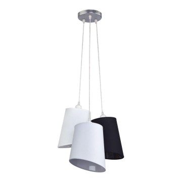 Duolla - Żyrandol na lince VERONA 3xE27/40W/230V śr. 40 cm
