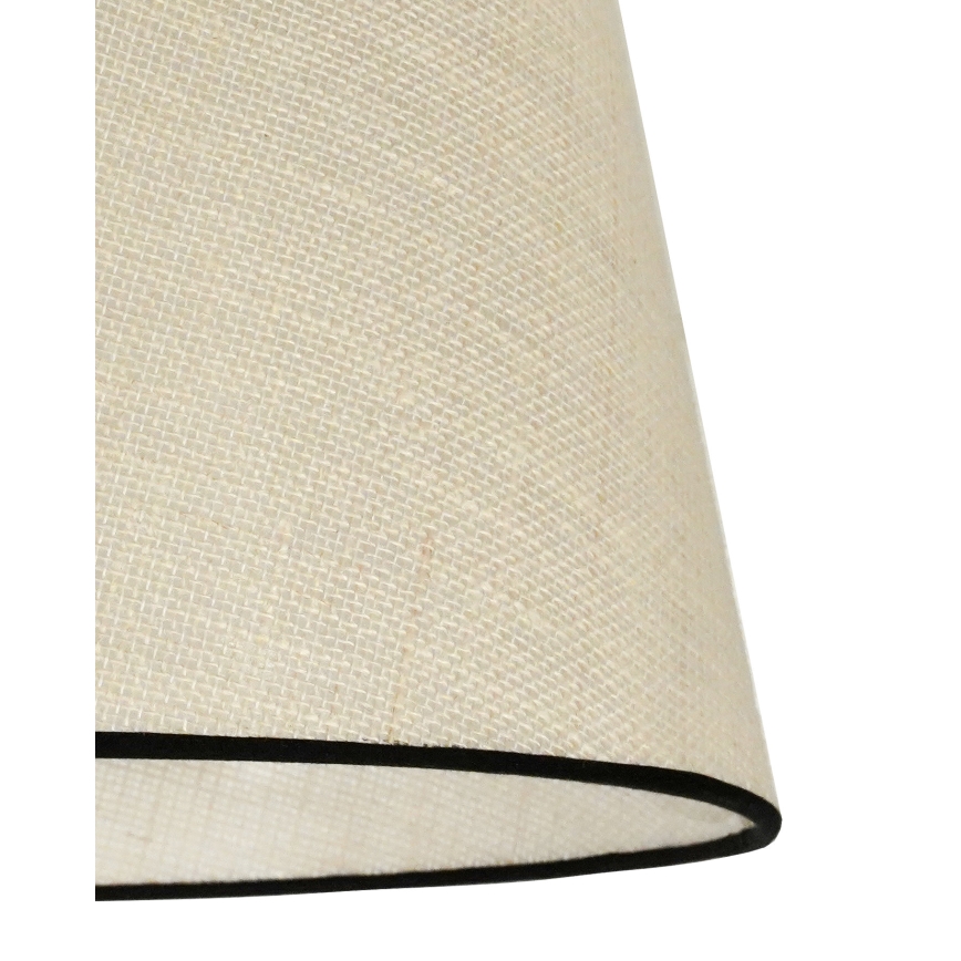 Duolla - Żyrandol na lince YUTE 1xE27/15W/230V śr. 38 cm szary/czarny