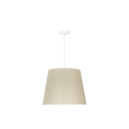 Duolla - Żyrandol na lince YUTE 1xE27/15W/230V śr. 38 cm szary