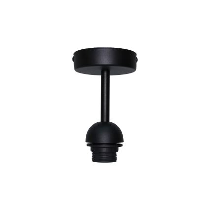 Duolla - Żyrandol natynkowy BELL SHINY 1xE27/15W/230V śr. 25 cm biały/miedziany