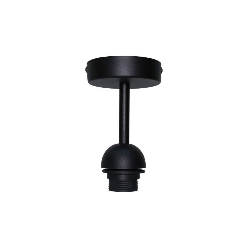 Duolla - Żyrandol natynkowy BELL SHINY 1xE27/15W/230V śr. 25 cm biały/miedziany