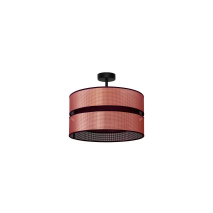 Duolla - Żyrandol natynkowy COPPER SHINY 1xE27/15W/230V śr. 40 cm miedziany/czarny