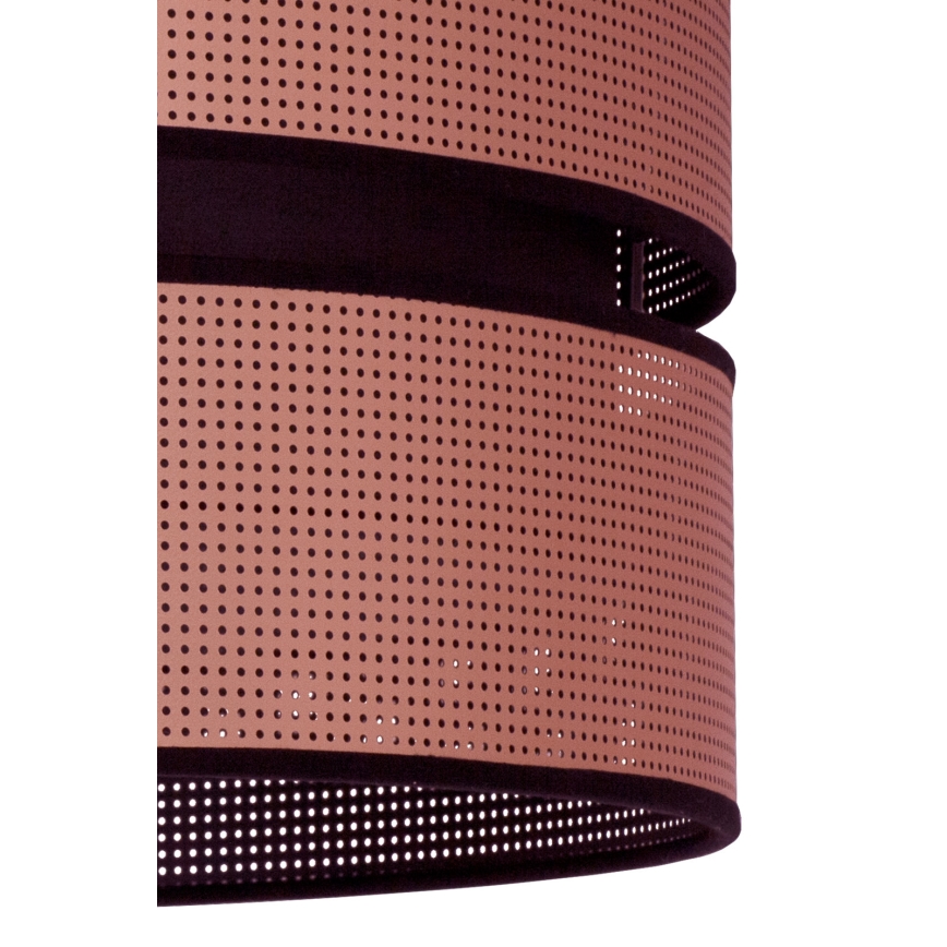 Duolla - Żyrandol natynkowy COPPER SHINY 1xE27/15W/230V śr. 40 cm miedziany/czarny