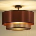 Duolla - Żyrandol natynkowy COPPER SHINY 1xE27/15W/230V śr. 45 cm miedziany